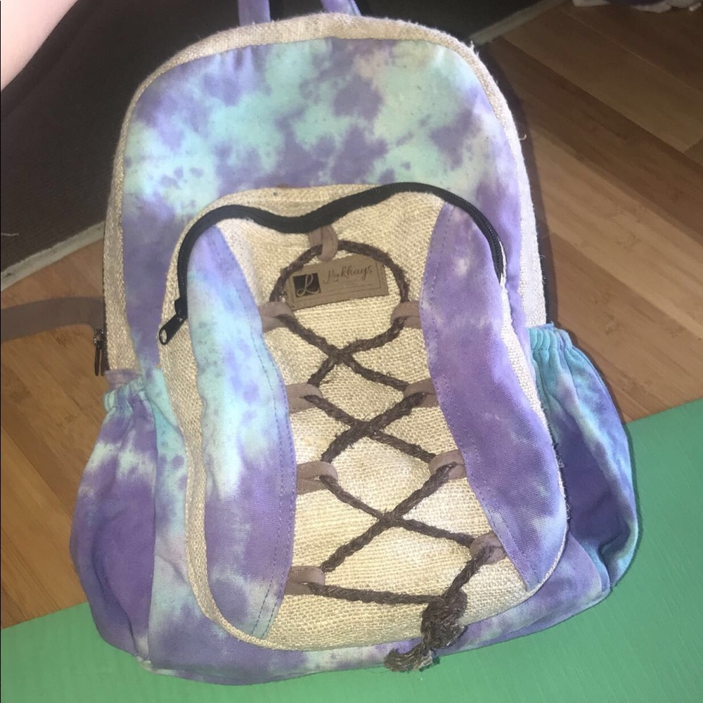 Lakhay’s LA collection tiedye backpack